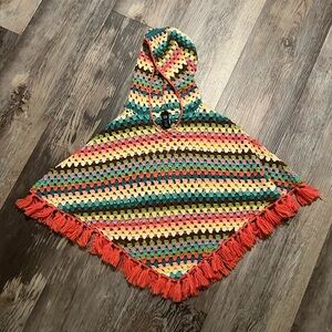 Baby Gap woven poncho